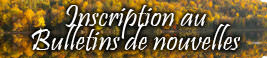 Inscriptions au Bulletins de nouvelles TerraVie